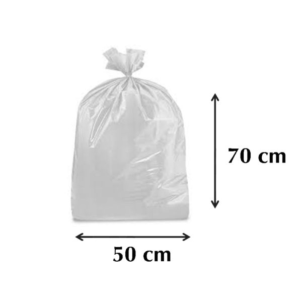 Bolsa de Plastico Transparente 70 x 100 cm
